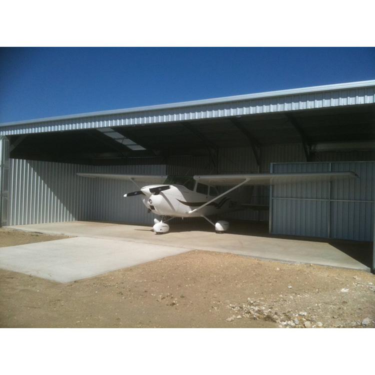 Steel Structure Construction Airplane Hangar (1)